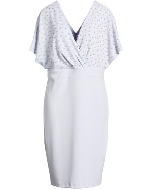 Joseph Ribkoff Signature Midi Dress Polyester, Elastane - White