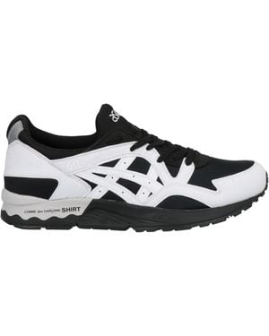 Comme des Garçons SHIRT X Asics Trainers Soft Leather, Textile Fibres - Black