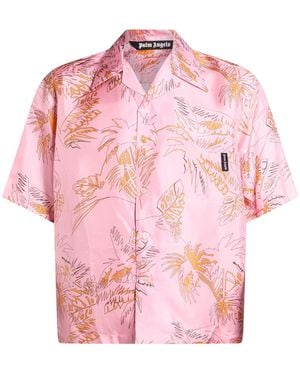 Palm Angels Shirt Silk - Pink