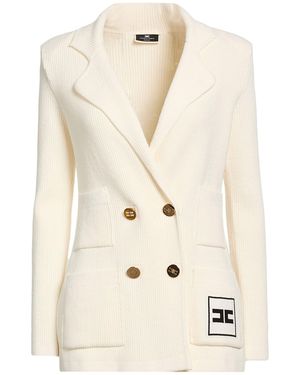Elisabetta Franchi Blazer - Natural
