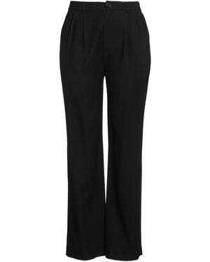 Anine Bing Pants Viscose, Virgin Wool, Elastane - Black