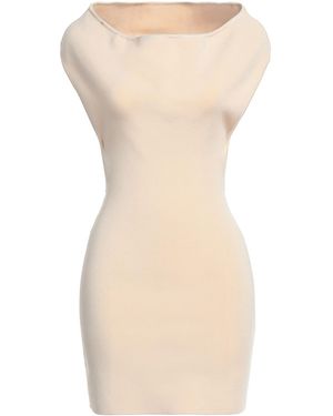 Jacquemus Mini Dress Viscose, Elastane - Natural