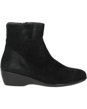 Melluso Ankle Boots Leather - Black
