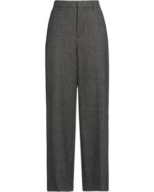 Ami Paris Pants Virgin Wool, Cotton - Gray