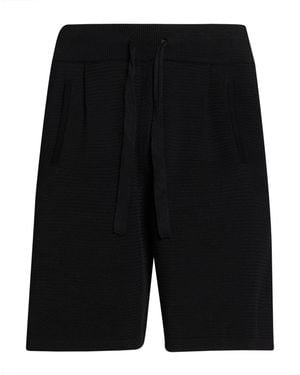 Laneus Shorts & Bermuda Shorts Cotton - Black