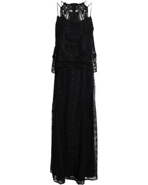 Alberta Ferretti Maxi Dress Polyester - Black