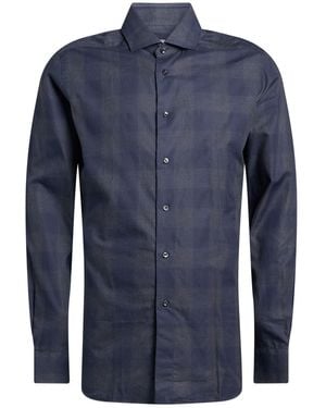 Xacus Midnight Shirt Cotton - Blue
