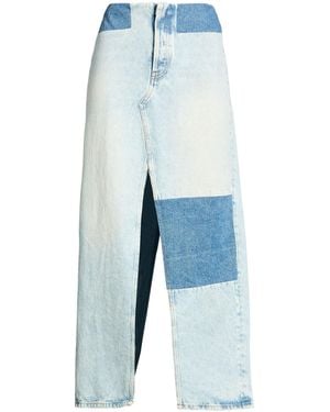 MM6 by Maison Margiela Denim Skirt Cotton - Blue