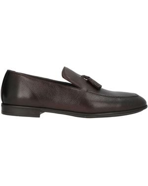 Dino Draghi Chocolate Loafers Leather - Grey
