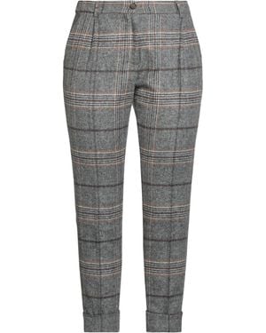 Biancalancia Pants Virgin Wool, Cashmere - Gray