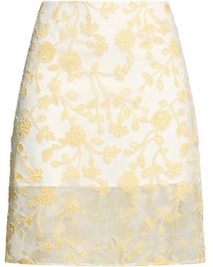 ROTATE BIRGER CHRISTENSEN Midi Skirt - Natural