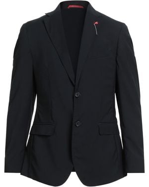BERNESE Milano Midnight Blazer Polyester, Rayon, Elastane - Blue