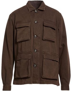 MASTRICAMICIAI Jacket Cotton - Brown
