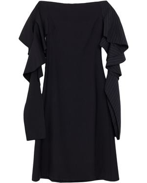 Off-White c/o Virgil Abloh Midi Dress Virgin Wool - Black