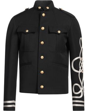 DSquared² Jacket Polyester, Virgin Wool - Black