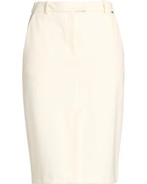 Kaos Midi Skirts - White