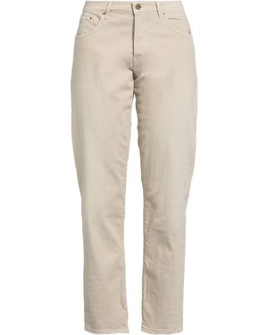 PS. DON'T FORGET ME Pants Cotton, Elastane - Natural