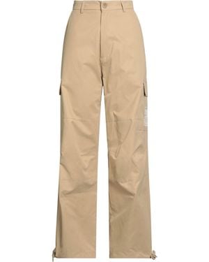 hinnominate Pants Cotton, Polyester, Polyamide - Natural