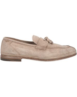 Alexander Hotto Khaki Loafers Leather - Grey