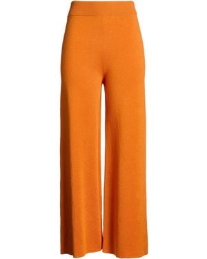 MIA BASIC Pants Merino Wool - Orange