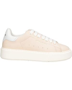 Crime London Blush Trainers Leather - Natural