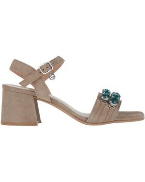 GARDINI SPIRIT Taupe Sandals Leather - Natural