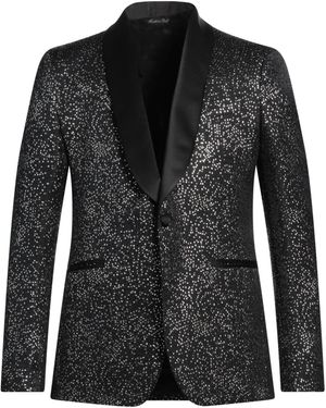 Brian Dales Blazer Polyester, Acrylic, Metal - Black