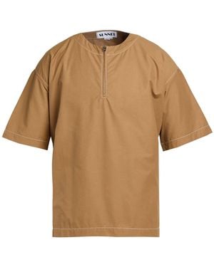 Sunnei Camel Shirt Cotton, Nylon - Natural
