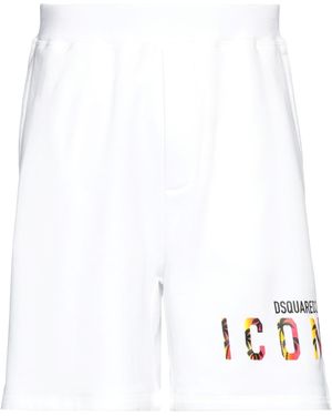 DSquared² Shorts & Bermuda Shorts - White