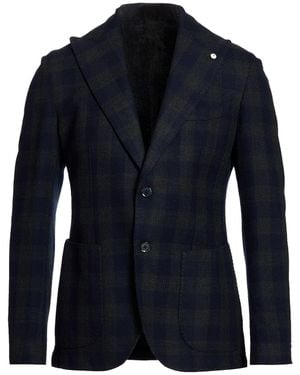 L.B.M. 1911 Blazer Virgin Wool, Cotton - Blue