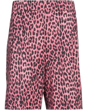 Laneus Shorts & Bermuda Shorts Cotton, Elastane - Red