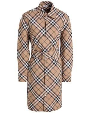 Burberry Mini-Kleid - Mehrfarbig