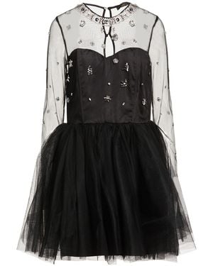 Twinset Mini Dress Polyester - Black