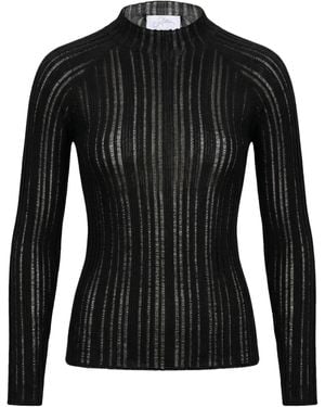 Soallure Turtleneck Wool, Acrylic - Black