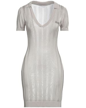 Morgan Stewart Sport Mini Dress - Grey