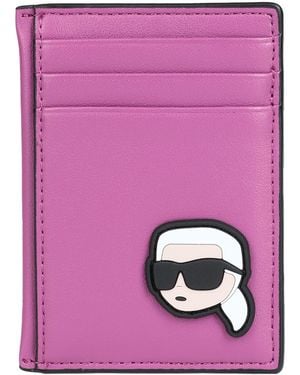 Karl Lagerfeld Cardholder - Purple