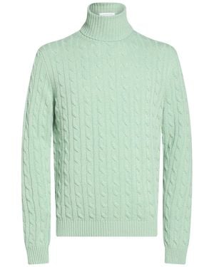 Jeordie's Turtleneck Merino Wool, Cashmere - Green
