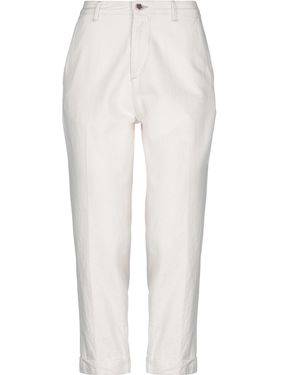 Care Label Trouser - White