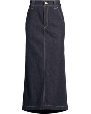 Brunello Cucinelli Denim Skirt - Blue