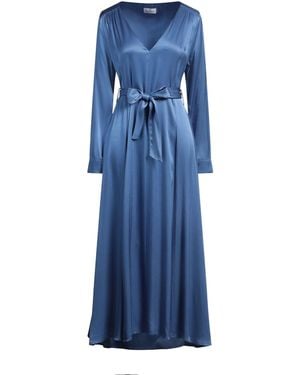 Rebel Queen Maxi Dress Viscose - Blue