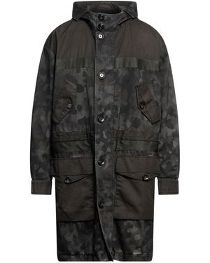 Tod's Overcoat & Trench Coat - Black