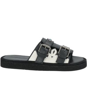 HAANI Sandals Leather - Black