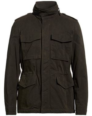 Aspesi Dark Jacket Cotton, Polyester, Polyamide - Black