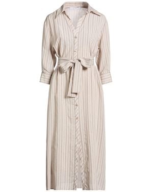 Kaos Midi Dresses - Natural