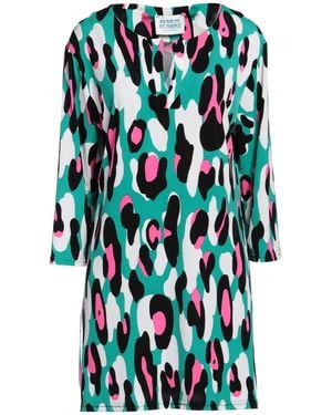 Au Soleil De Saint Tropez Mini Dress - Blue