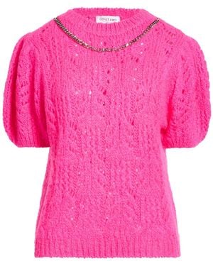 Odi Et Amo Fuchsia Sweater Acrylic, Wool, Polyamide, Mohair Wool - Pink