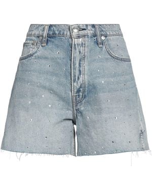 Rag & Bone Jeansshorts - Blau