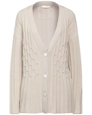 Fedeli Cream Cardigan Cashmere - White