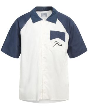 Rhude Shirt Cotton - Blue