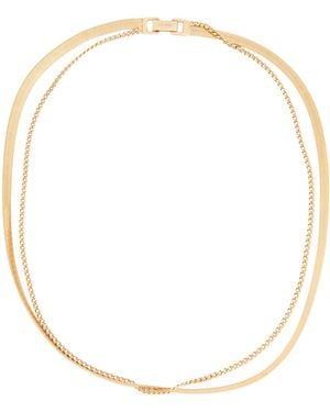 NUMBERING Necklace Metal - White